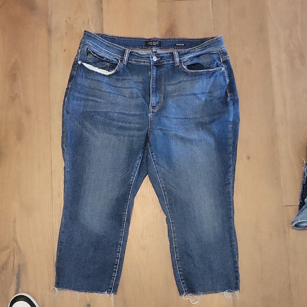 Judy Blue Skinny Fit Cropped Denim Jeans